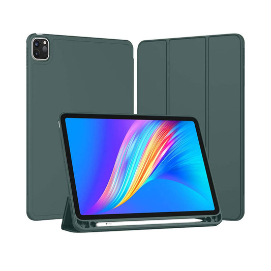Mocome iPad Pro Leather Case Olive_Green from Mocome sold by 961Souq-Zalka