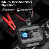 Promate PatrolPack 1200A - 12V Heavy Duty Car Jump Starter with USB-C and LED Light