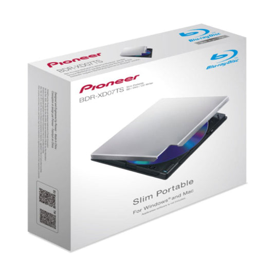 Pioneer BDR-XD07TS 6x Slim Portable USB 3.0 BD/DVD/CD Burner. Supports BDXL™ And M-Disc™ Format. Super Lightweight. USB Bus Powered. from Pioneer sold by 961Souq-Zalka