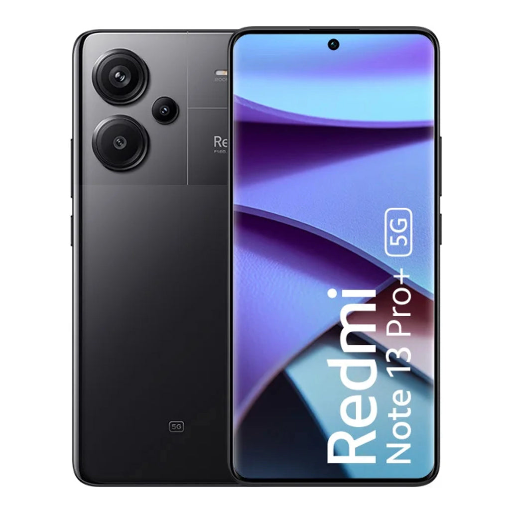 Xiaomi Redmi Note 13 pro+ 12GB Ram 512GB ROM - Midnight Black