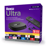 Roku Ultra Streaming Player | HD/4K/HDR/Dolby Vision with Voice Remote Pro and Best-in-Class Wi-Fi - Model 4802RW