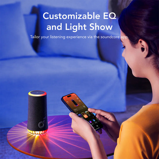 Anker Soundcore Glow - Portable Speaker with 30W 360° Sound