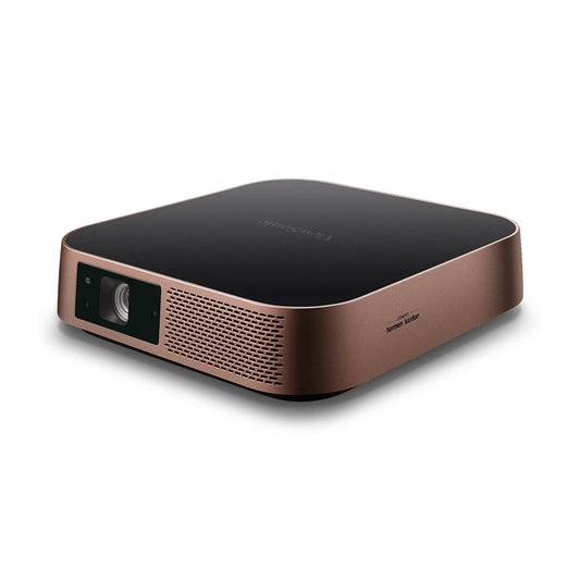 ViewSonic M2 - 1080p Projector with 1200 LED Lumens, Bluetooth Speakers, USB C and Wi-Fi