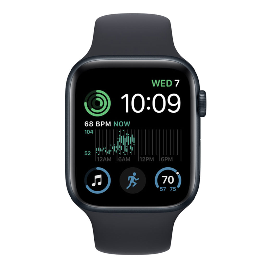 Apple Watch SE (2nd Gen, 2022) 44mm Midnight Midnight from Apple sold by 961Souq-Zalka