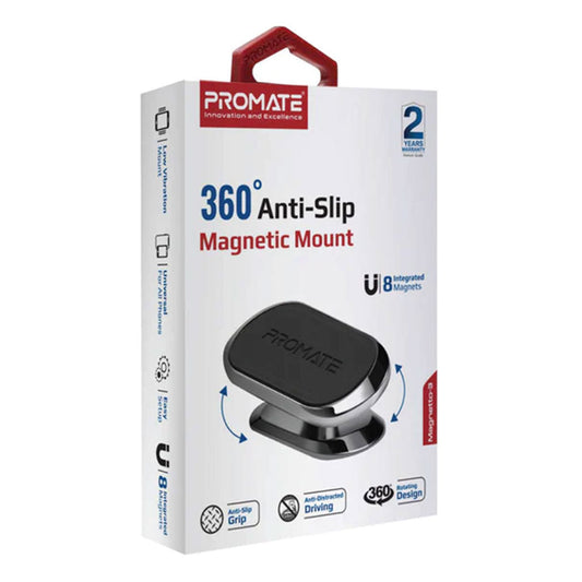 Promate Magnetto-3 360° Anti-Slip Magnetic Mount